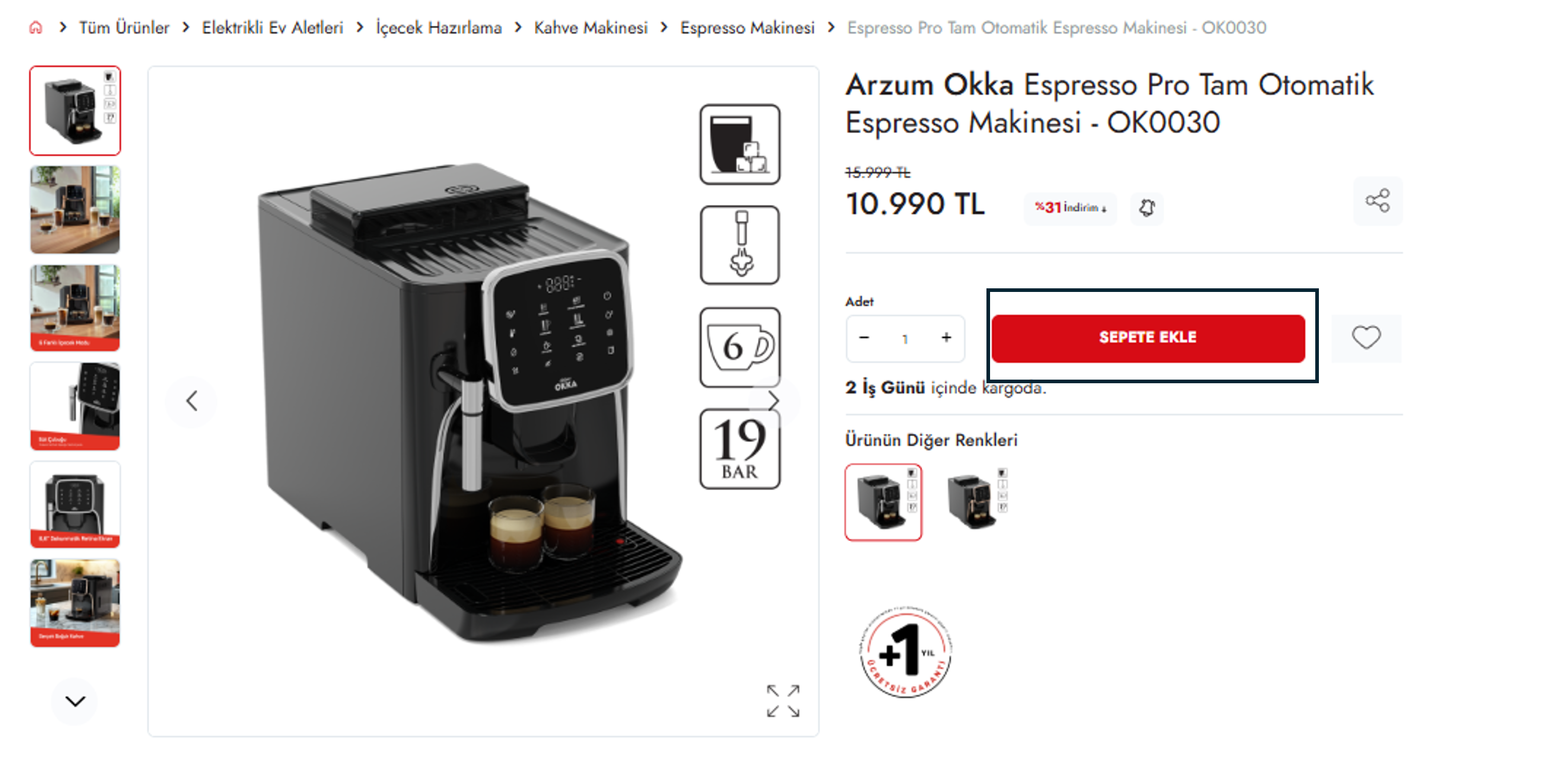 Adım 1 - Ürünleri sepete ekleyin