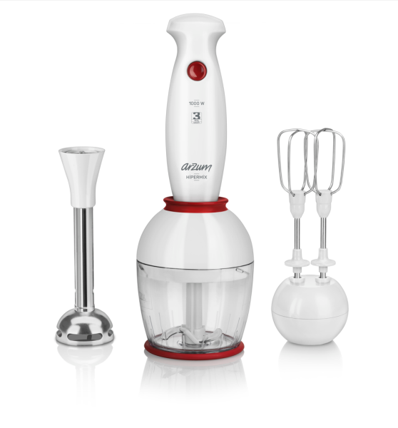 AR1030 Hipermix El Blender Seti - Beyaz - 1