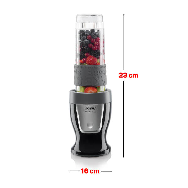AR1032 Shake'N Take Kişisel Blender - Kırmızı - 10