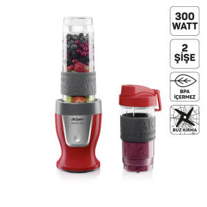 AR1032 Shake'N Take Kişisel Blender - Kırmızı 