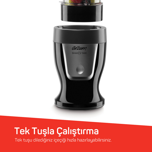 AR1032 Shake'N Take Kişisel Blender - Siyah - 8