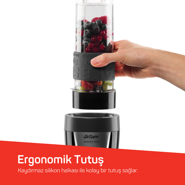 AR1032 Shake'N Take Kişisel Blender - Siyah - 5