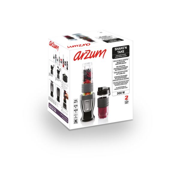 AR1032 Shake'N Take Kişisel Blender - Siyah - 11