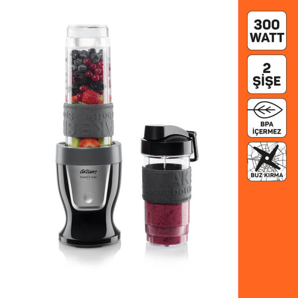 AR1032 Shake'N Take Kişisel Blender - Siyah - 1