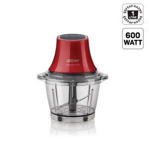AR1035 Prochopp Eco Doğrayıcı 600W, 1L Doğrama Haznesi, Kırmızı