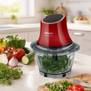 AR1035 Prochopp Eco Doğrayıcı 600W, 1L Doğrama Haznesi, Kırmızı (1)
