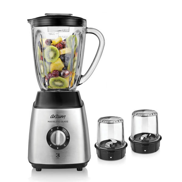 Maxiblend Glass Sürahi Blender - Paslanmaz Çelik - AR1056 - 2
