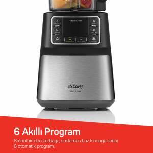 AR1061 Vacuumix Vakumlu 1500W Power Blender, 1.5L Sürahi, Buz Kırma Özellikli, Siyah - 4