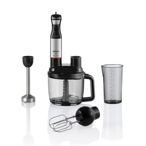 Forte Multi Blender Seti - Siyah - AR1157-S - 2