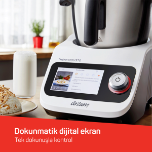 Thermogusto Çok Fonksiyonlu Akıllı Mutfak Robotu -Beyaz - AR1181 - 4