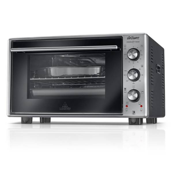 Cookart Maxi 50 L Çift Camlı Fırın - Inox - AR2002 - 1