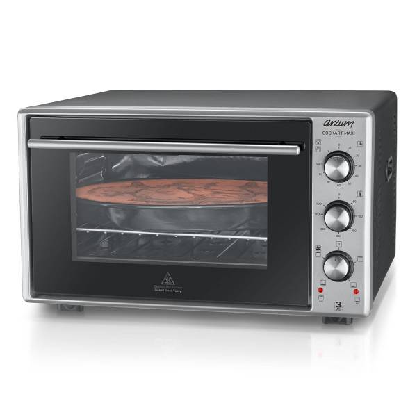 Cookart Maxi 50 L Çift Camlı Fırın - Inox - AR2002 - 3