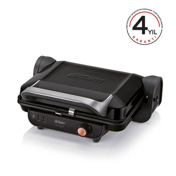 AR2005 Eco Panini Grill and Sandwich Maker - Black - 2