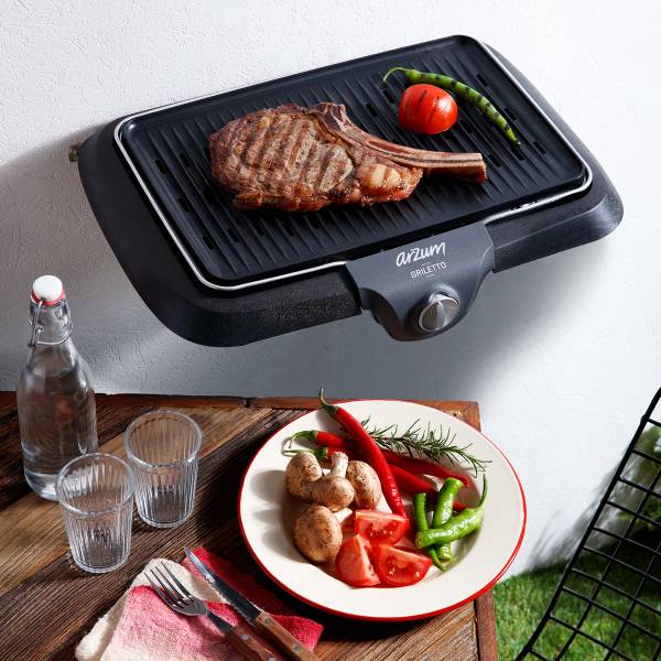 AR2015 Griletto Electrical Grill - Black - 7