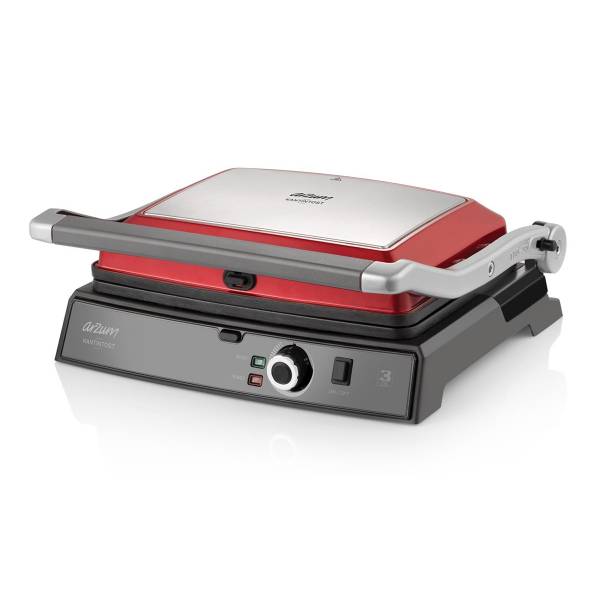 AR2025 Kantintost Grill and Sandwich Maker - Pomegranate - 1