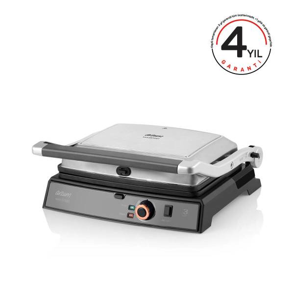 AR2025 Kantintost Grill and Sandwich Maker - Stainless Steel - 2