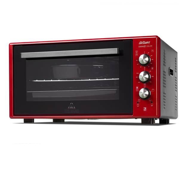 Cookart Color 50 L Çift Camlı Fırın - Nar - AR2034 - 1