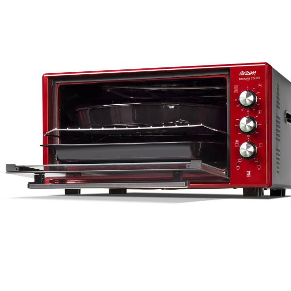 Cookart Color 50 L Çift Camlı Fırın - Nar - AR2034 - 2