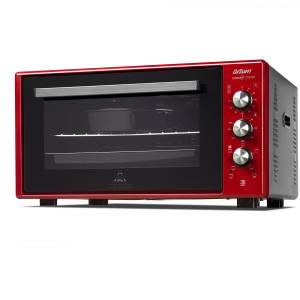 ARZUM - AR2034 Cookart Color 50Lt Double Glassed Oven - Pomegranate