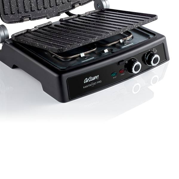 AR2044-INX Kantintost Pro Grill And Sandwich Maker - Inox - 7