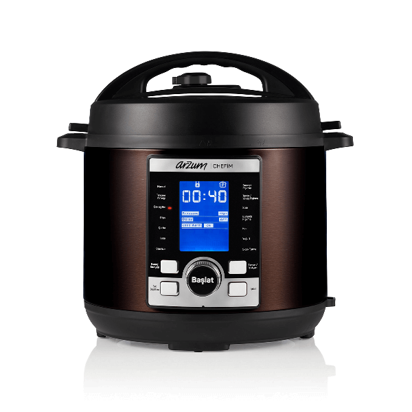 AR2055 Chefim Çok Amaçlı Basınçlı Pişirici - Siyah