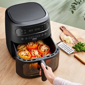 AR2076 Arzum Airtasty Smart Hot Air Fryer Black - 7