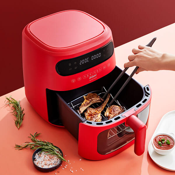 Airtasty Smart Sıcak Hava Fritözü - Kırmızı - AR2076-K - 5