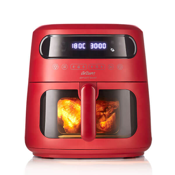 Airtasty Smart Sıcak Hava Fritözü - Kırmızı - AR2076-K - 3