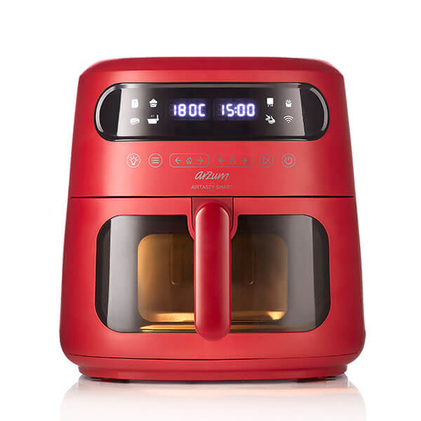 Airtasty Smart Sıcak Hava Fritözü - Kırmızı - AR2076-K - 2