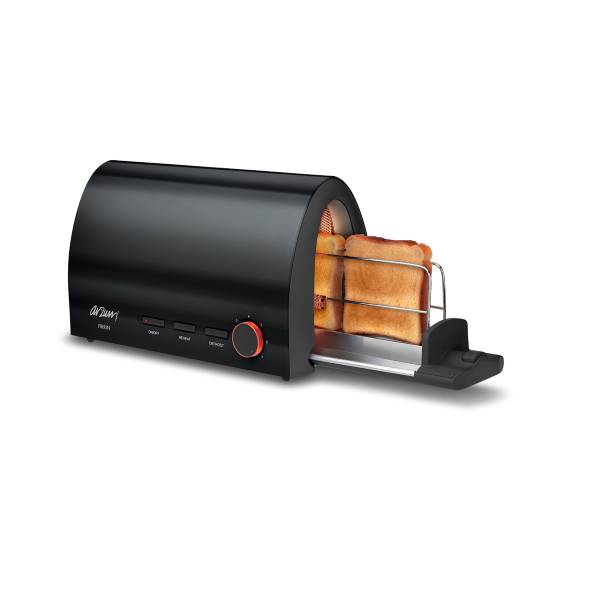 AR232 Fırrın Ekmek Kızartma Makinesi - Siyah