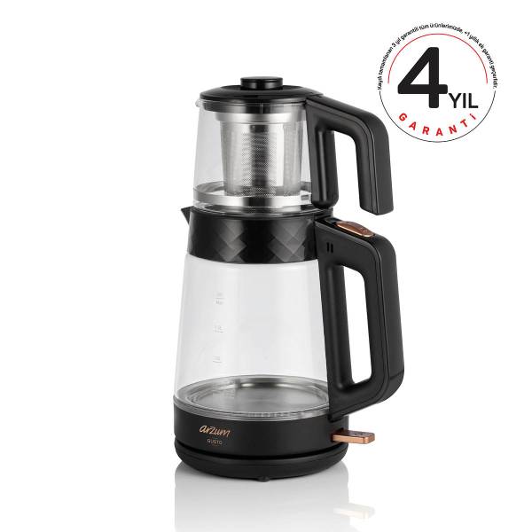 AR3101-CC Arzum Gusto Tea Machine - Black - 2