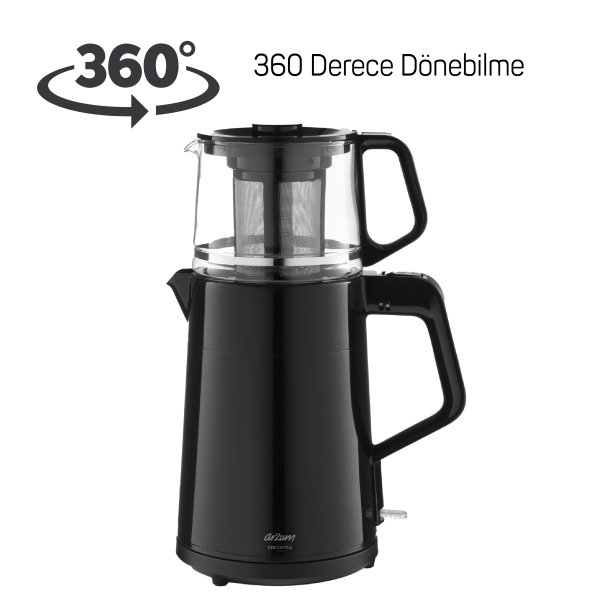 Dreamtea Çay Makinesi - Siyah - AR3134 - 5