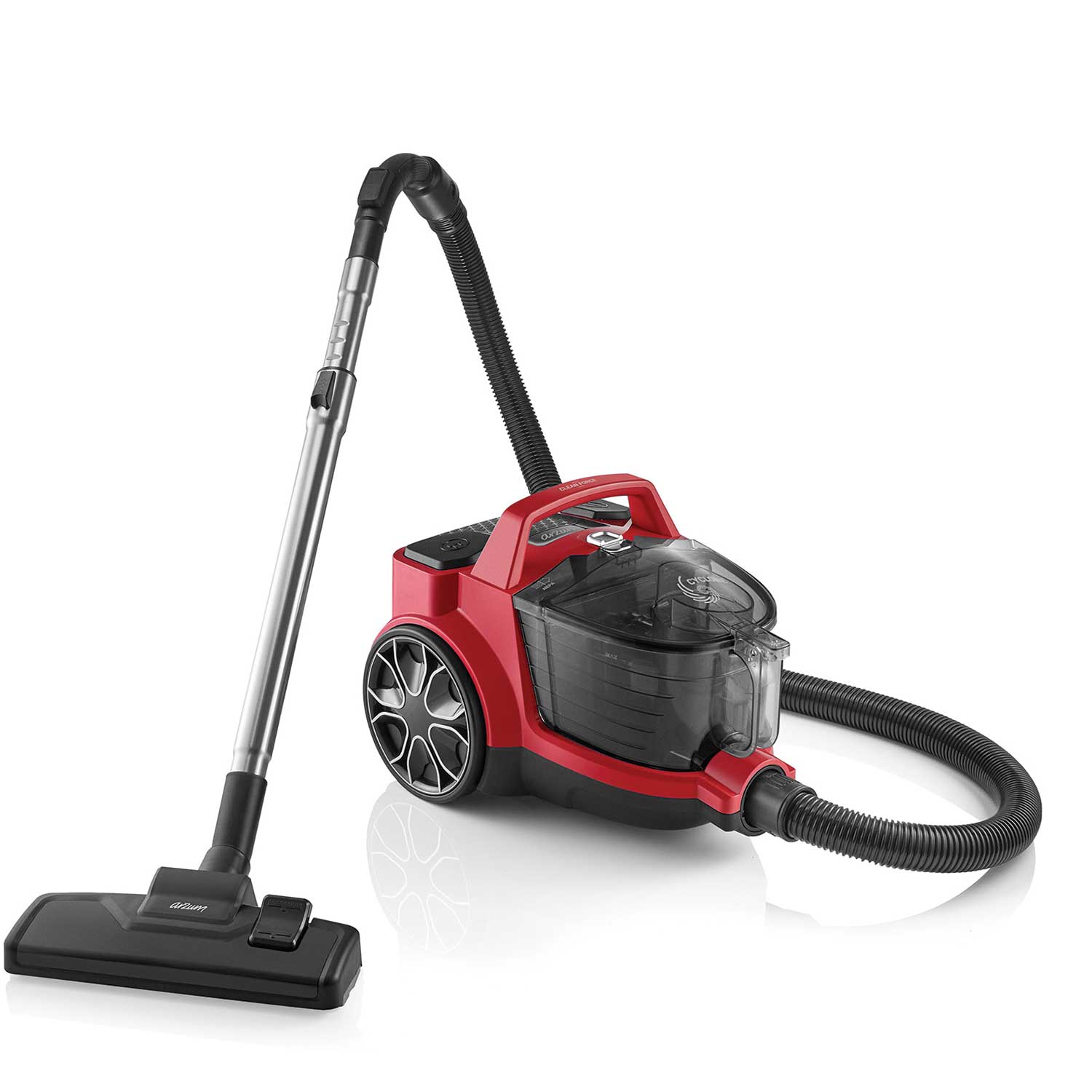 ARZUM - AR4071 Clean Force Red Cyclone Filter Vacuum Cleaner - Red