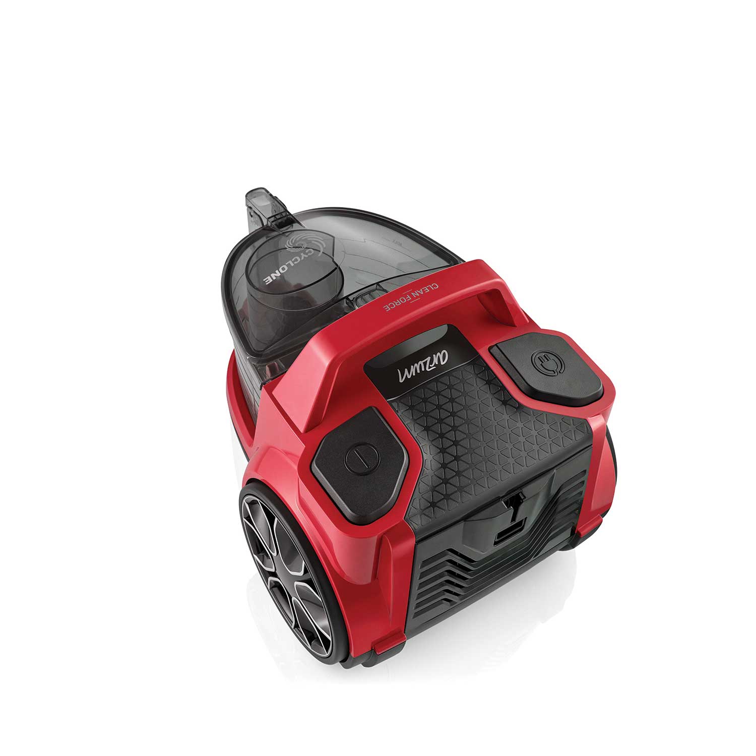 Clean Force Red Cyclone Filtreli Elektrikli Süpürge - Kırmızı - AR4071 - 2