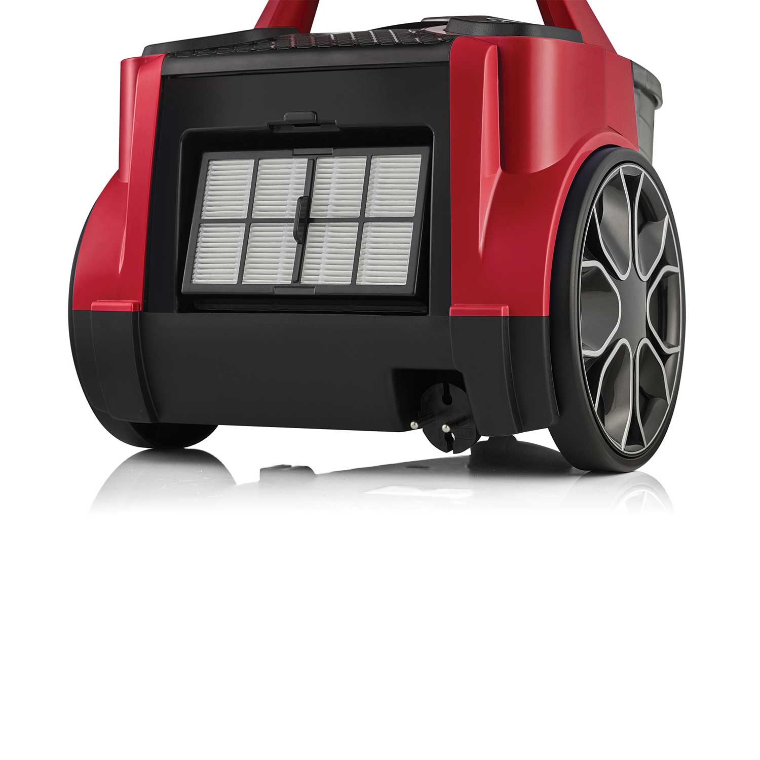 Clean Force Red Cyclone Filtreli Elektrikli Süpürge - Kırmızı - AR4071 - 3
