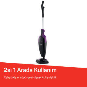 Pronto Lux 2‘si 1 Arada Dikey Elektrikli Süpürge - Mürdüm - AR4075 (1)