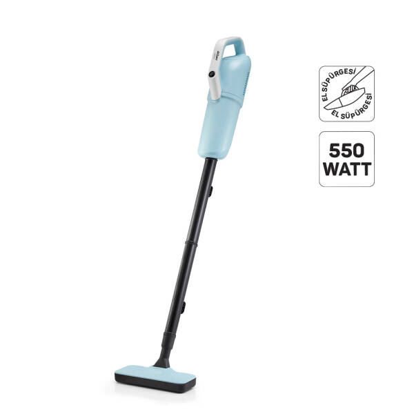 AR4087 Gırgır 2’si1 Arada 550W Dikey Elektrikli Süpürge, El Süpürgesi Özellikli, Yıkanabilir Filtre - 1