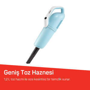 AR4087 Gırgır 2’si1 Arada 550W Dikey Elektrikli Süpürge, El Süpürgesi Özellikli, Yıkanabilir Filtre - 4