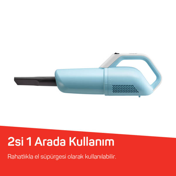 AR4087 Gırgır 2’si1 Arada 550W Dikey Elektrikli Süpürge, El Süpürgesi Özellikli, Yıkanabilir Filtre - 2