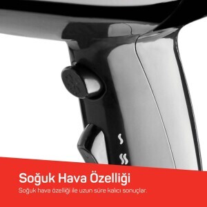 AR5007 İmaj Saç Kurutma Makinesi - Siyah - Arzum - 6