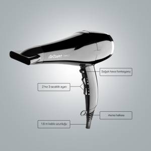 AR5011- İmaj Hair Dryer- Black - 2