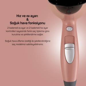 Senfony Color Saç Kurutma Makinesi - Akşam Güneşi - AR5014-AG - 4