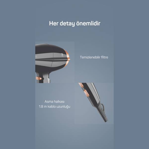 AR5047 Profön Neo Professional Hair Dryer - Black - 7