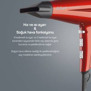 AR5049 Profön Neo Profesyonel Saç Kurutma Makinesi - Nar - 7