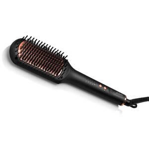 ARZUM - AR5068 Superstar Touch Hair Straightening Brush - Black