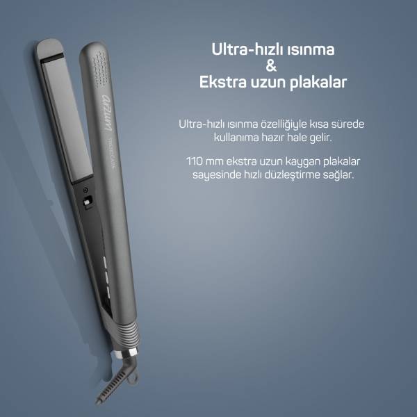Trendcare İnce Saç Düzleştirici - Antrasit - AR5077 - 2