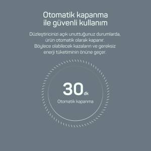 AR5082-O Superstar Pro Saç Düzleştirici Fırça- Okyanus - 8