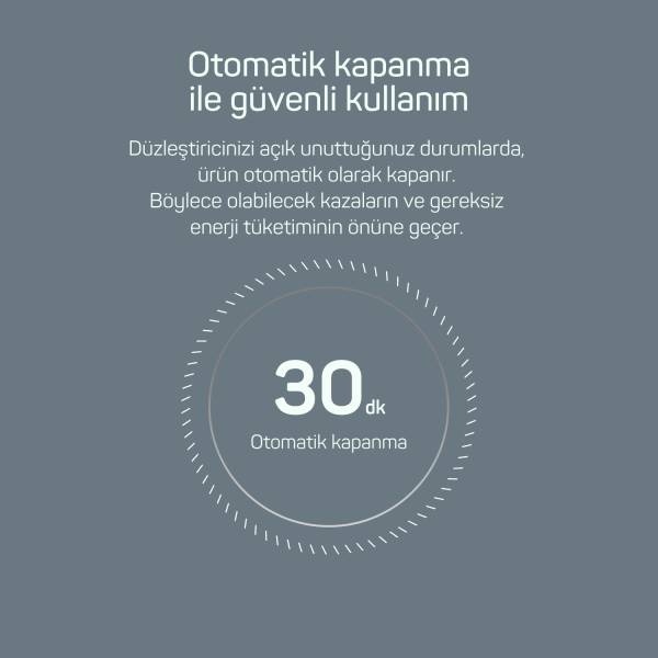 AR5082-O Superstar Pro Saç Düzleştirici Fırça- Okyanus - 8