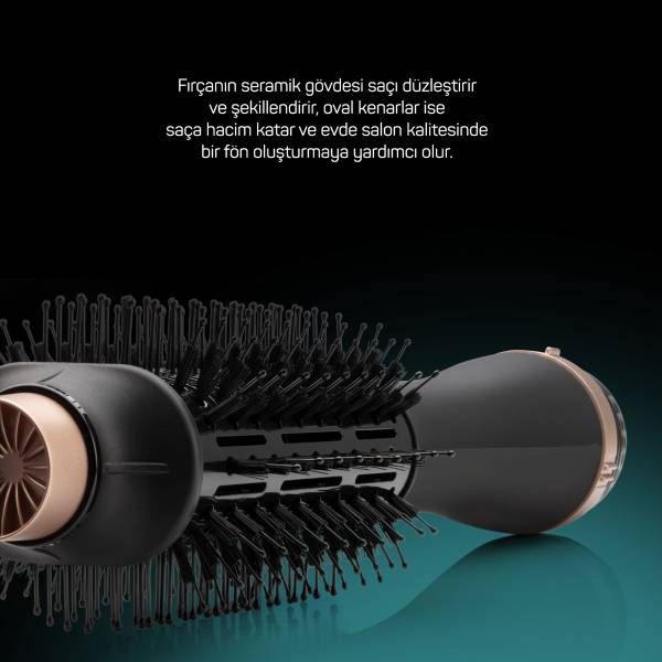 Volume Pro Ultra Hava Üflemeli Saç Şekillendirici - Siyah - AR5083 - 7