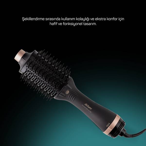 Volume Pro Ultra Hava Üflemeli Saç Şekillendirici - Siyah - AR5083 - 9